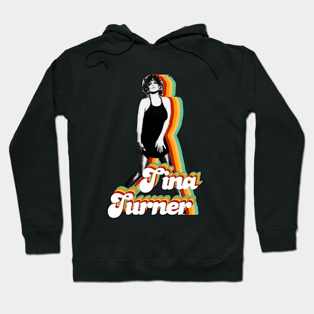 Tina Turner WPAP Hoodie by RUS